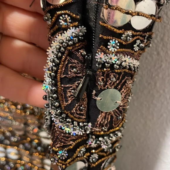 Scala woman’s beaded silk dress - Picture 12 of 13